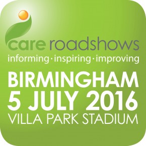 Care Roadshow Birmingham 2016 Logo