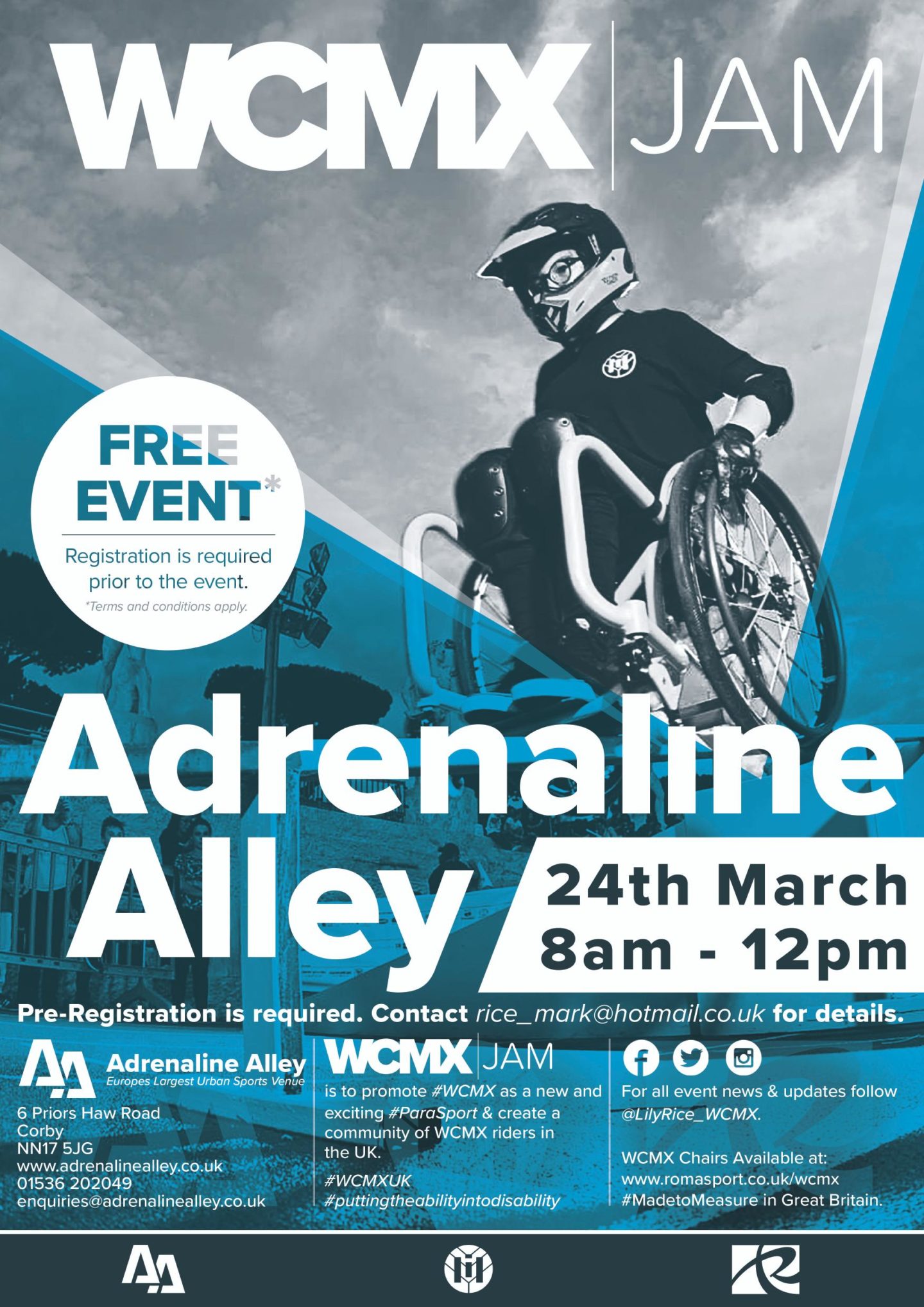 First WCMX Jam takes place in Northamptonshire this March Able Magazine