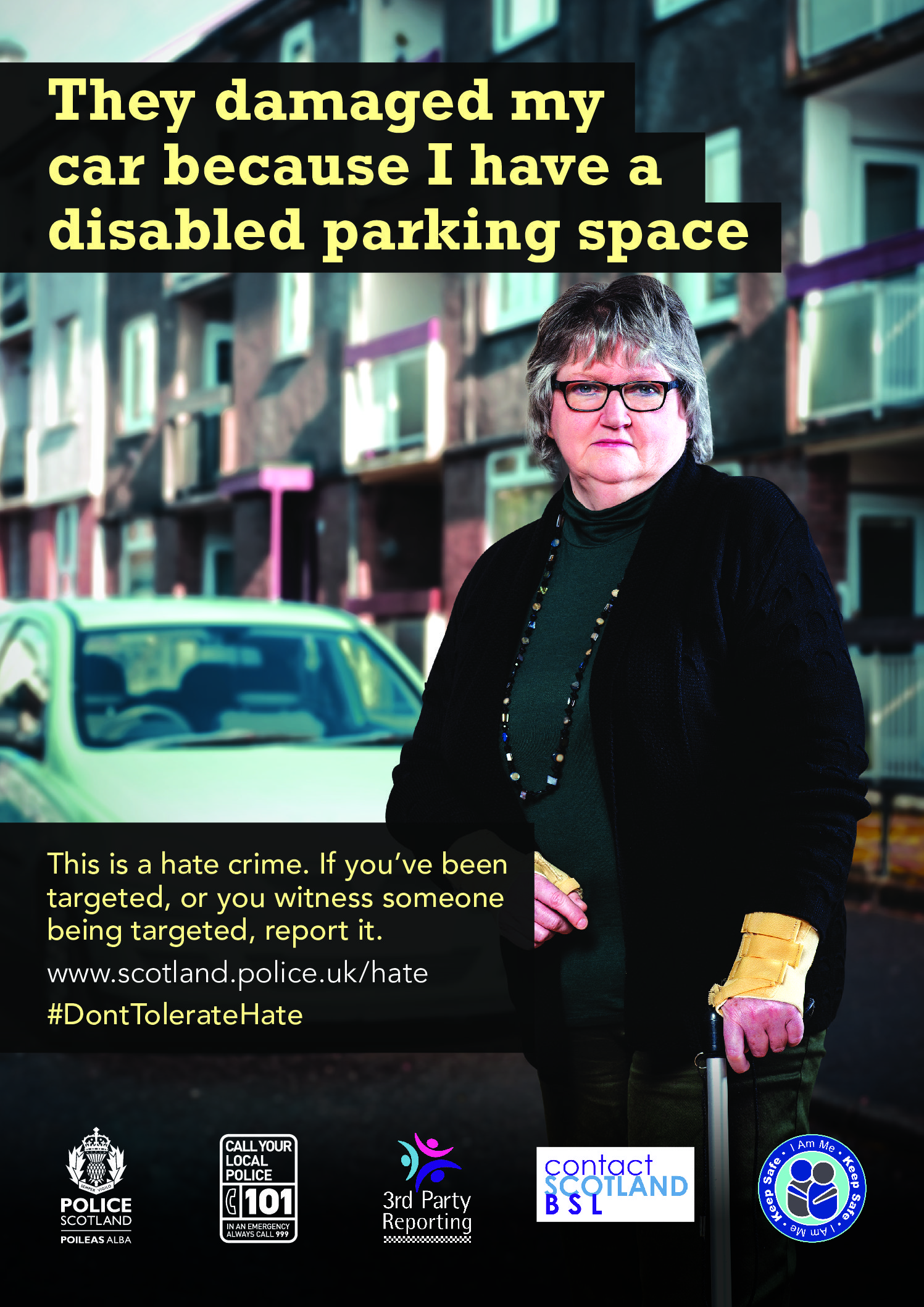 Don T Tolerate Hate Police Scotland Launches Disability Hate Crime Campaign Able Magazine